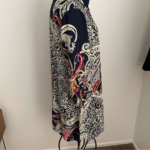 NWT Melissa Paige size Small Paisley flowy shirt - Picture 5 of 10